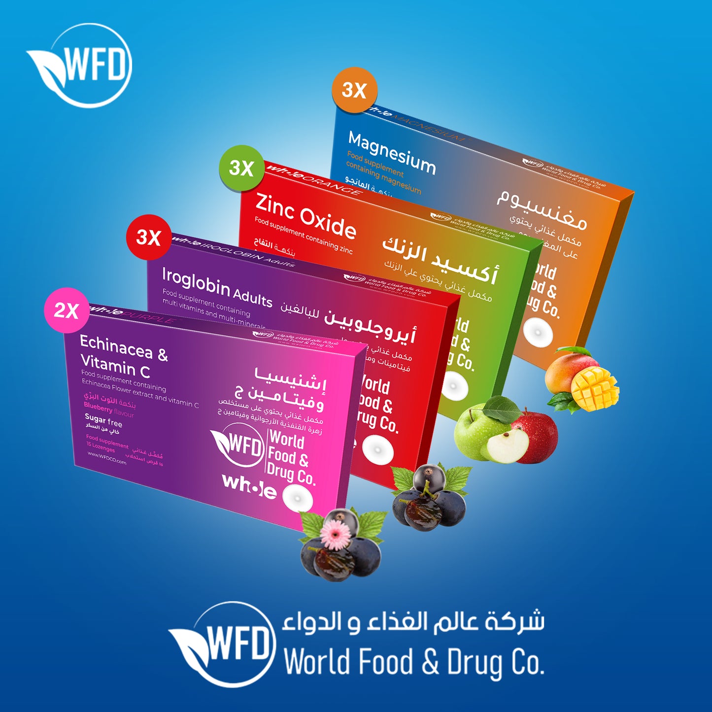 4-in-1 Multivitamin & Mineral Lozenges – Iron, Vitamin B12, Zinc & Magnesium – Sugar-Free,Fruit Flavor Tablets – Daily Multivitamins for Adults & Kids – Bone Strength & Healthy Growth – 1 Box (11 Packs × 15 Tablets, 165 Lozenges)