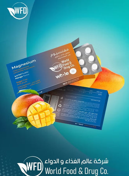 Magnesium Oxide 150 mg Lozenges – Sugar-Free, Mango Flavor – Supports Energy, Muscle Recovery, Bone Health & Immunity for Adults – 1 Pack (15 Lozenges)