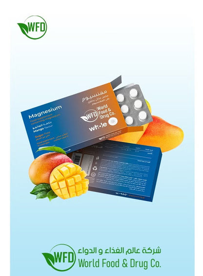 Magnesium Oxide 150 mg Lozenges – Sugar-Free, Mango Flavor – Supports Energy, Muscle Recovery, Bone Health & Immunity for Adults – 1 Pack (15 Lozenges)