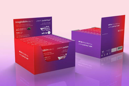 Iroglobin Kids  (Contains 10 Boxes) Multivitamins and Minerals